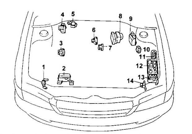 Предохранители и реле toyota carina 1996-2001