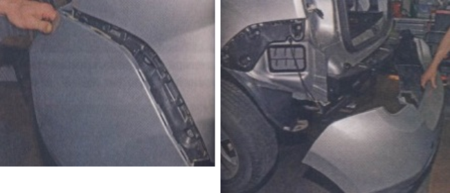 Снятие переднего и заднего бамперов на рено дастер, инструкция замены обвесов