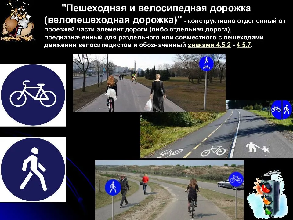 Велосипедная дорожка пдд. Велопешеходная дорожка ПДД. Знак велосипедная дорожка ПДД. Пешеходная и велосипедная дорожка (велопешеходная дорожка). Велосипедная дорожка конструктивно.