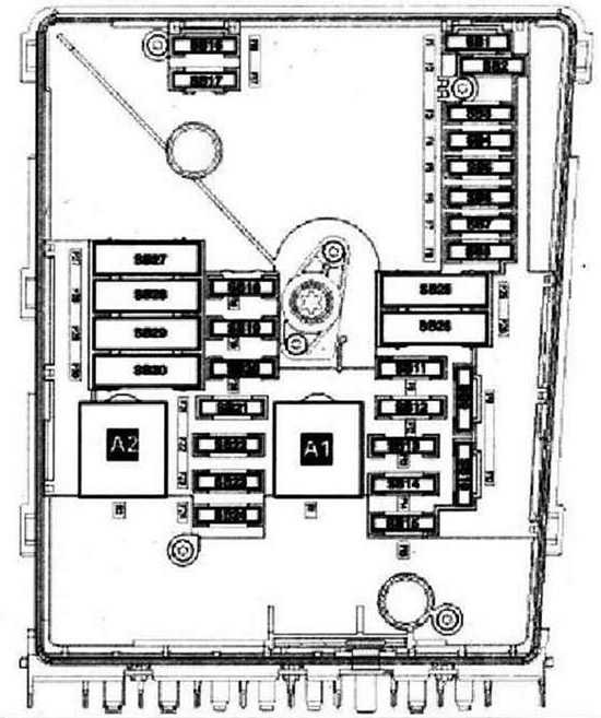 Схема предохранителей фольксваген кадди