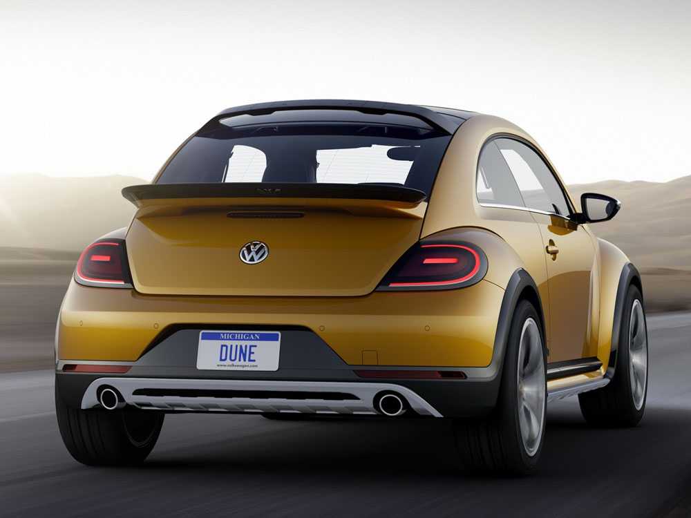 Volkswagen показал на автовыставке в Детройте концептуальный кроссовер Beetle Dune