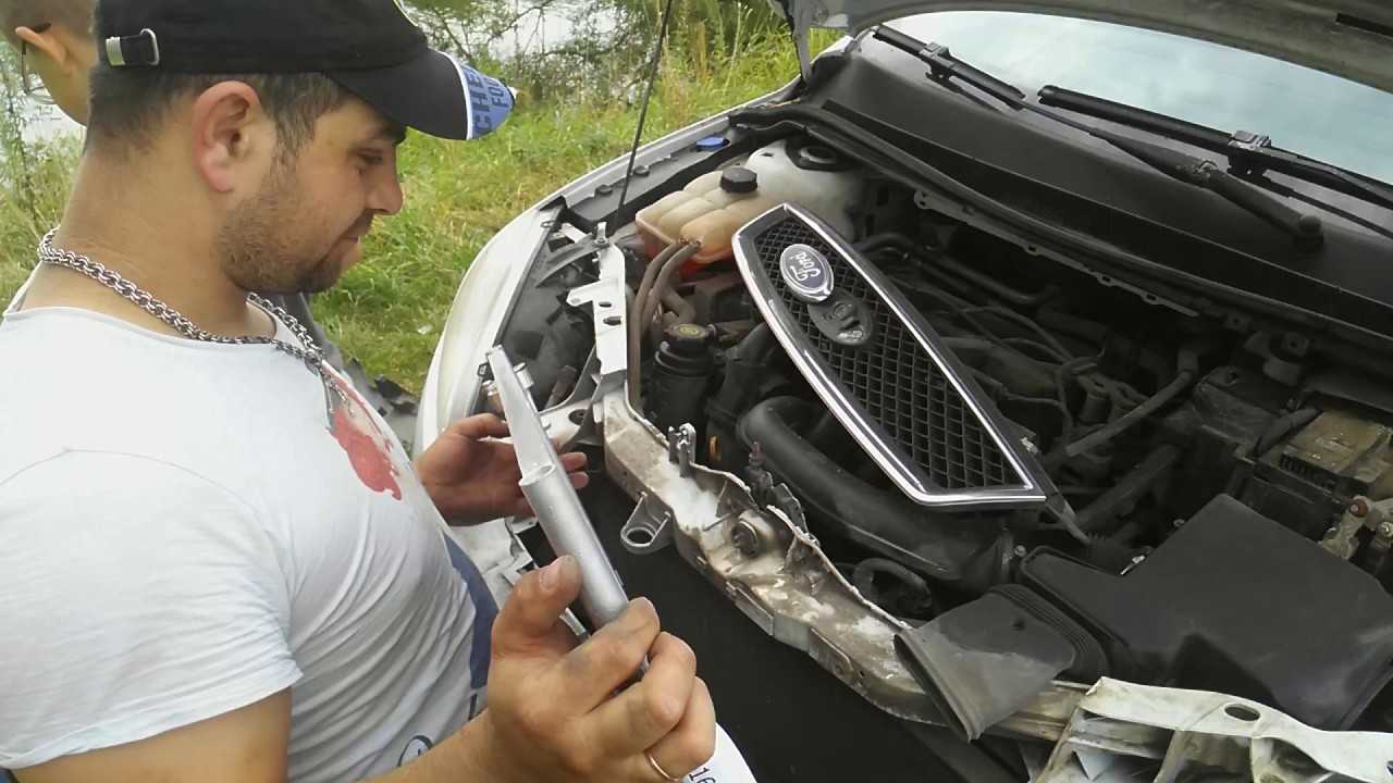 Ремонт радиатора кондиционера автомобиля своими руками
