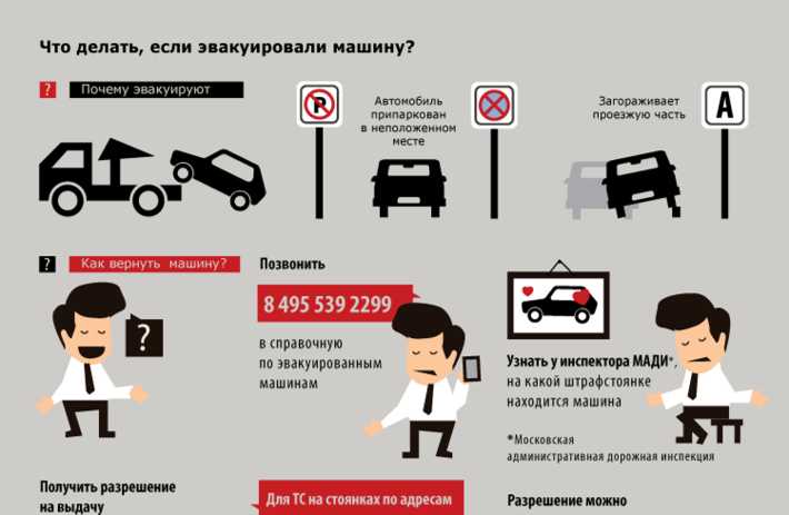 Куда звонить если эвакуировали машину в 2020 году - в москве