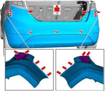 Как установить передний и задний бампер на форд фокус 2 хетчбек — инструкция с фото