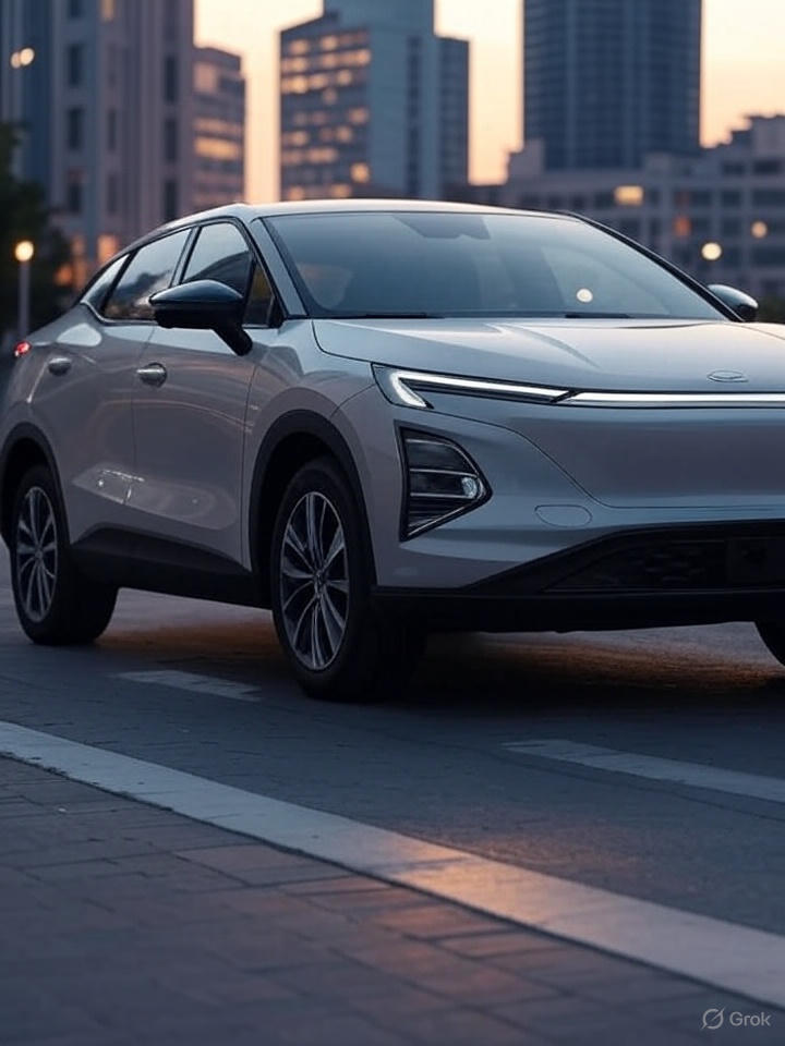 динамика Omoda C5 EV, разгон Omoda C5, управляемость нового бренда