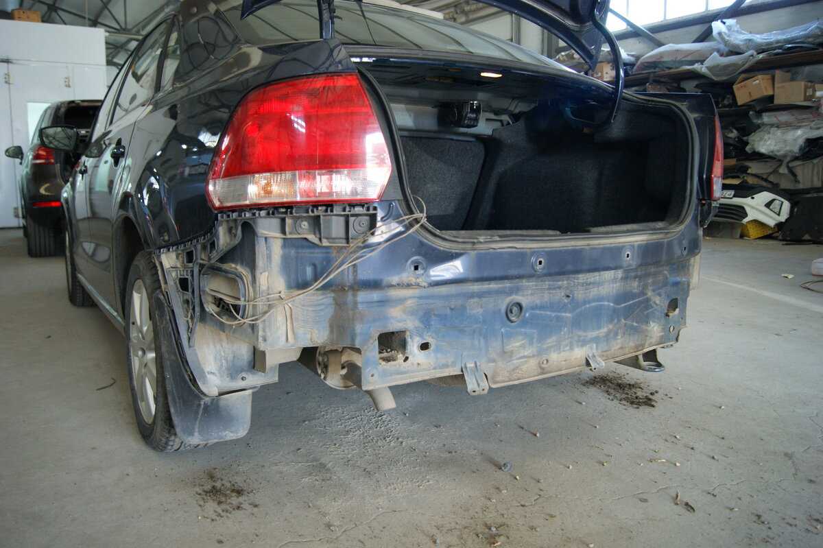 Задний бампер на фольксваген поло: замена - ремонт авто своими руками pc-motors.ru