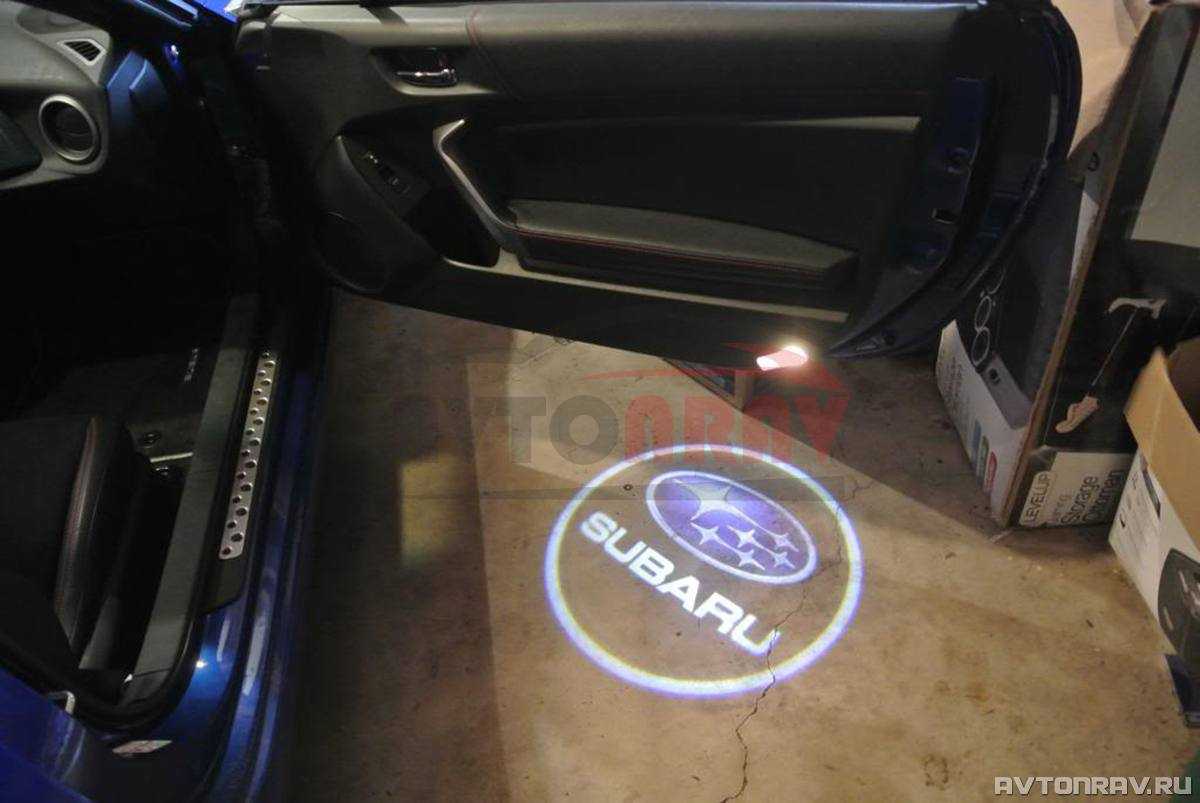 Лазерная проекция логотип автомобилей