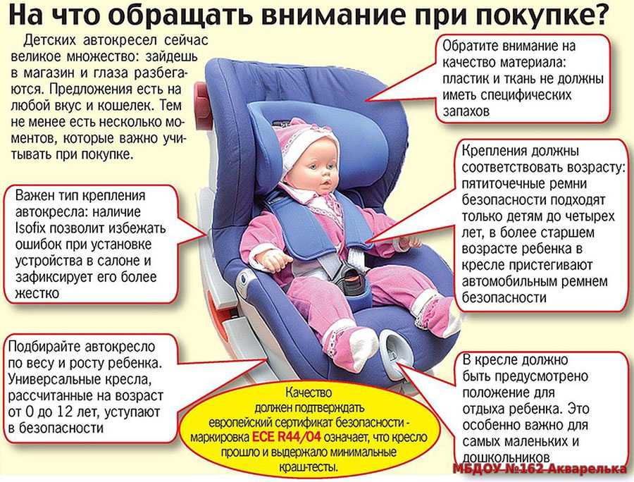 Штраф за отсутствие детского кресла в машине в 2022 году - правила гибдд